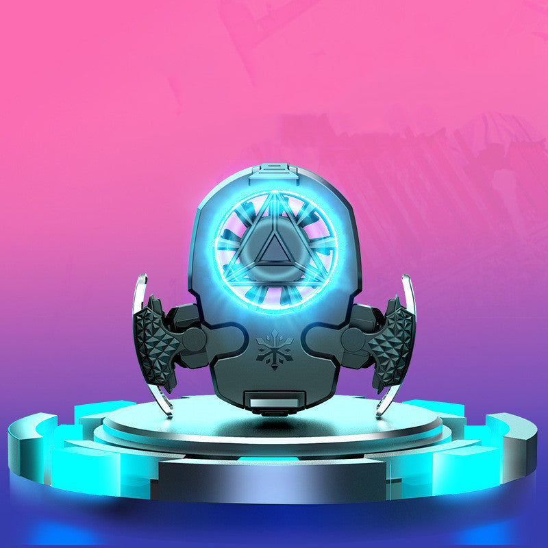 3-in-1 Mobile Gaming Cooler for iPhone – Gamepad Holder, USB Cooling Fan & Phone Stand for Lag-Free Play
