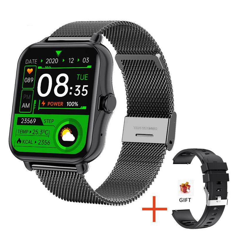 Smartwatch with Bluetooth Calling, Info Reminders & Stylish Design – Fitness & Health Tracker