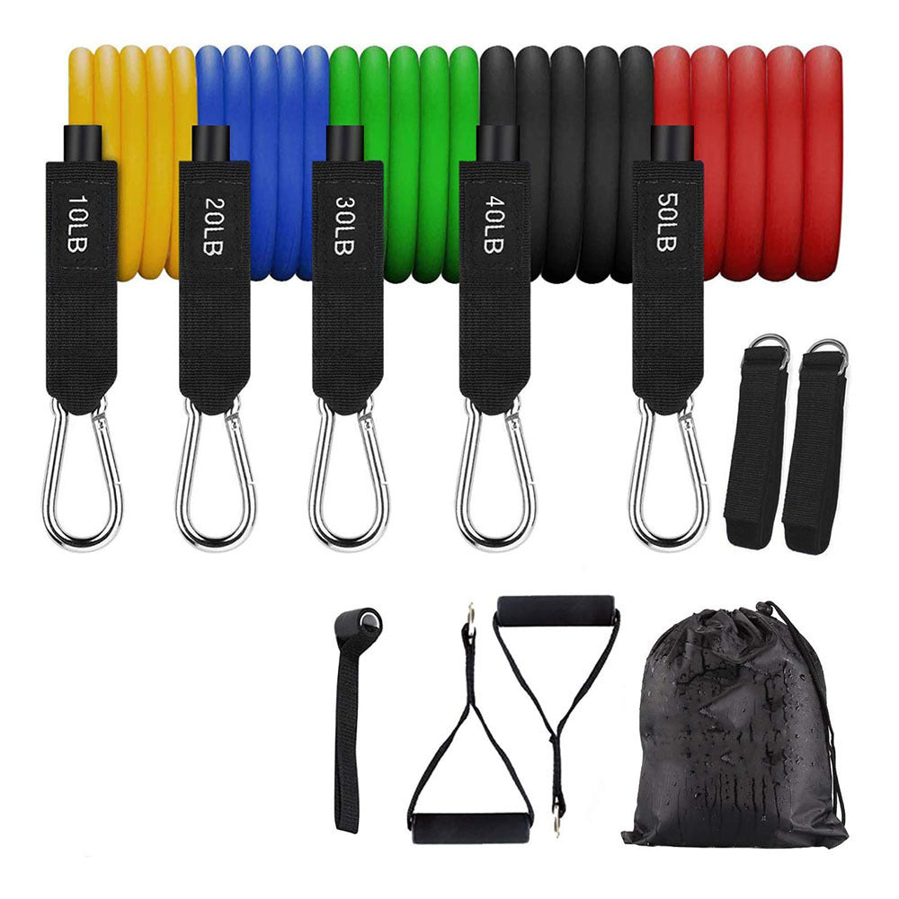 Resistance Band Fitness Trainer – Home Workout Rally Tool for Strength & Muscle Training