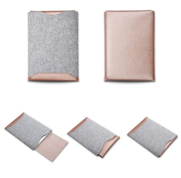 Minimalist Laptop Sleeve with Built-In Mousepad – Slim, Portable & Stylish Case for 13–16” Laptops