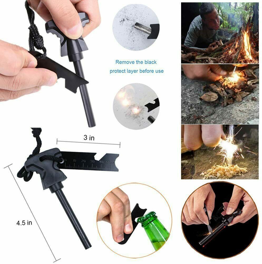 14-in-1 Survival Kit – Tactical Outdoor Emergency Gear Set for Camping, Hiking & Adventures