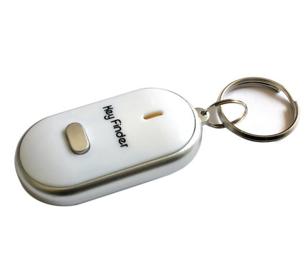 Whistle Key Finder – Voice-Activated Key Locator with Sound Alert & LED Light