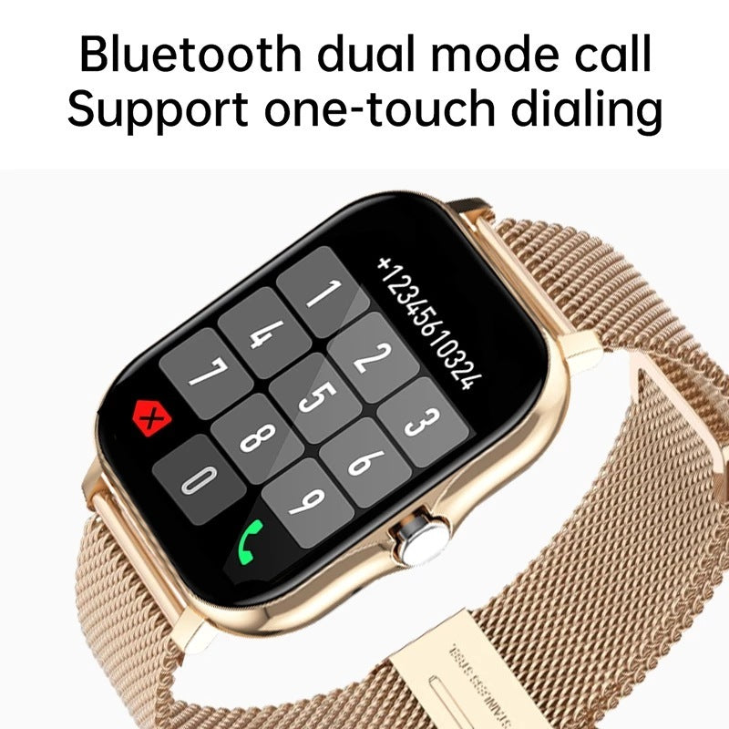 Y13 Smart Watch – Fitness Tracker with Pedometer, Heart Rate Monitor & Bluetooth Call Compatibility