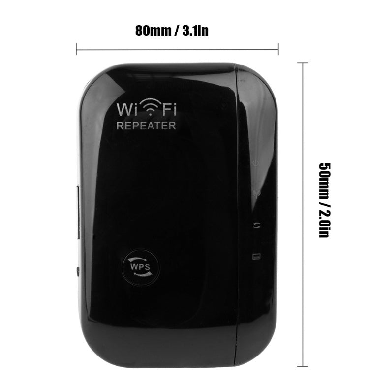 WiFi Repeater & Signal Booster – High-Speed Wireless Range Extender for Stronger Home Internet Connection