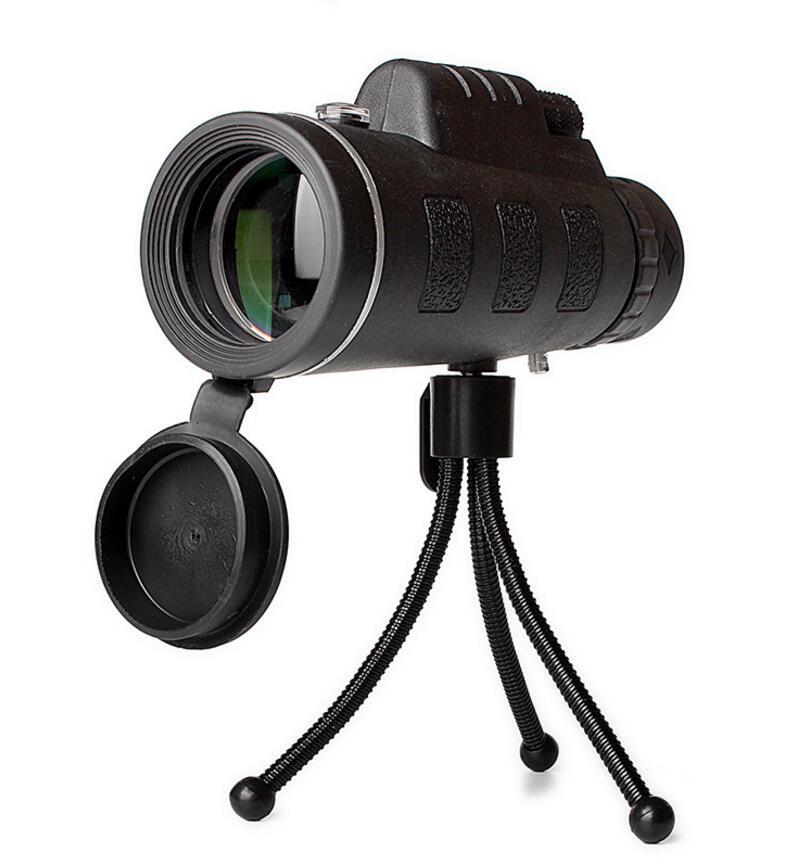 Telescope for iPhone & Android – High-Power Monocular with Tripod, Phone Clip & Compass for Outdoor Adventures