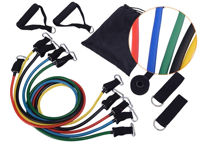Resistance Band Fitness Trainer – Home Workout Rally Tool for Strength & Muscle Training