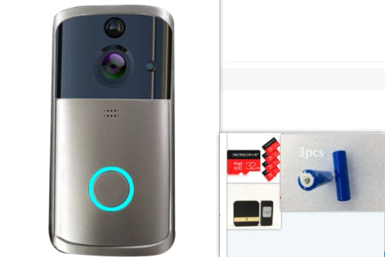Smart WiFi Video Doorbell Camera – Motion Detection, Two-Way Audio & Night Vision