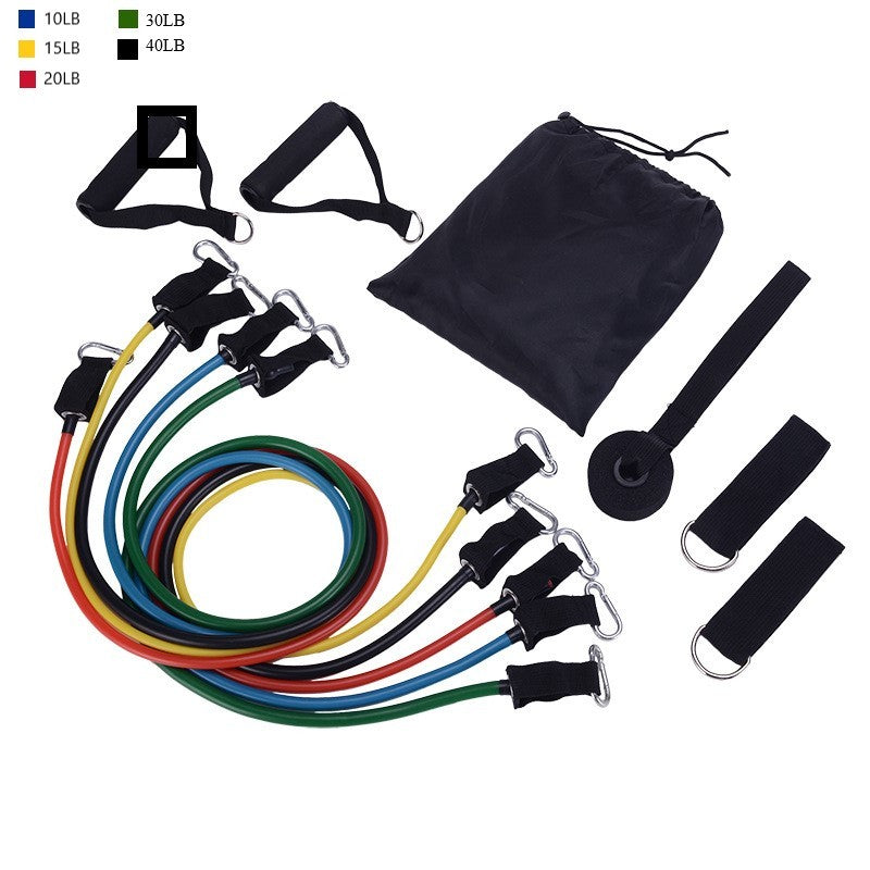Resistance Band Fitness Trainer – Home Workout Rally Tool for Strength & Muscle Training