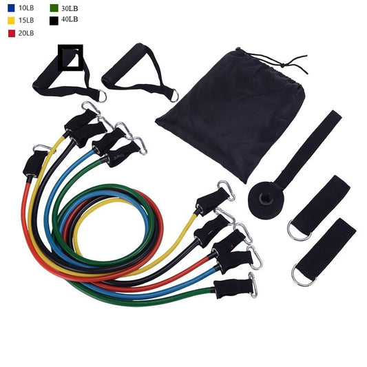Resistance Band Fitness Trainer – Home Workout Rally Tool for Strength & Muscle Training