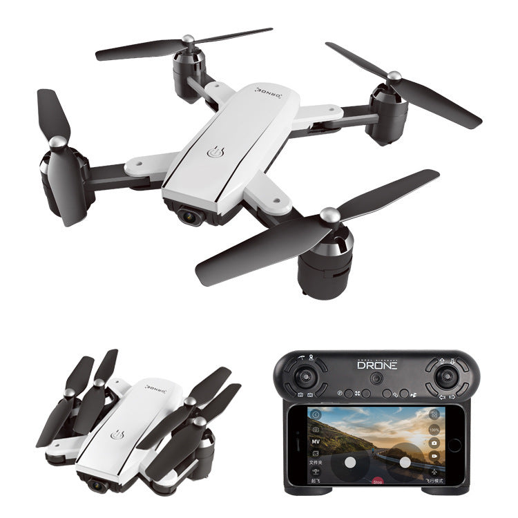 Foldable 4K HD Camera Drone with Remote Control – Portable Quadcopter for Aerial Photography & Travel