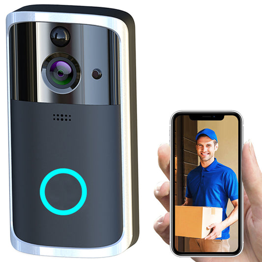 Smart WiFi Video Doorbell Camera – Motion Detection, Two-Way Audio & Night Vision