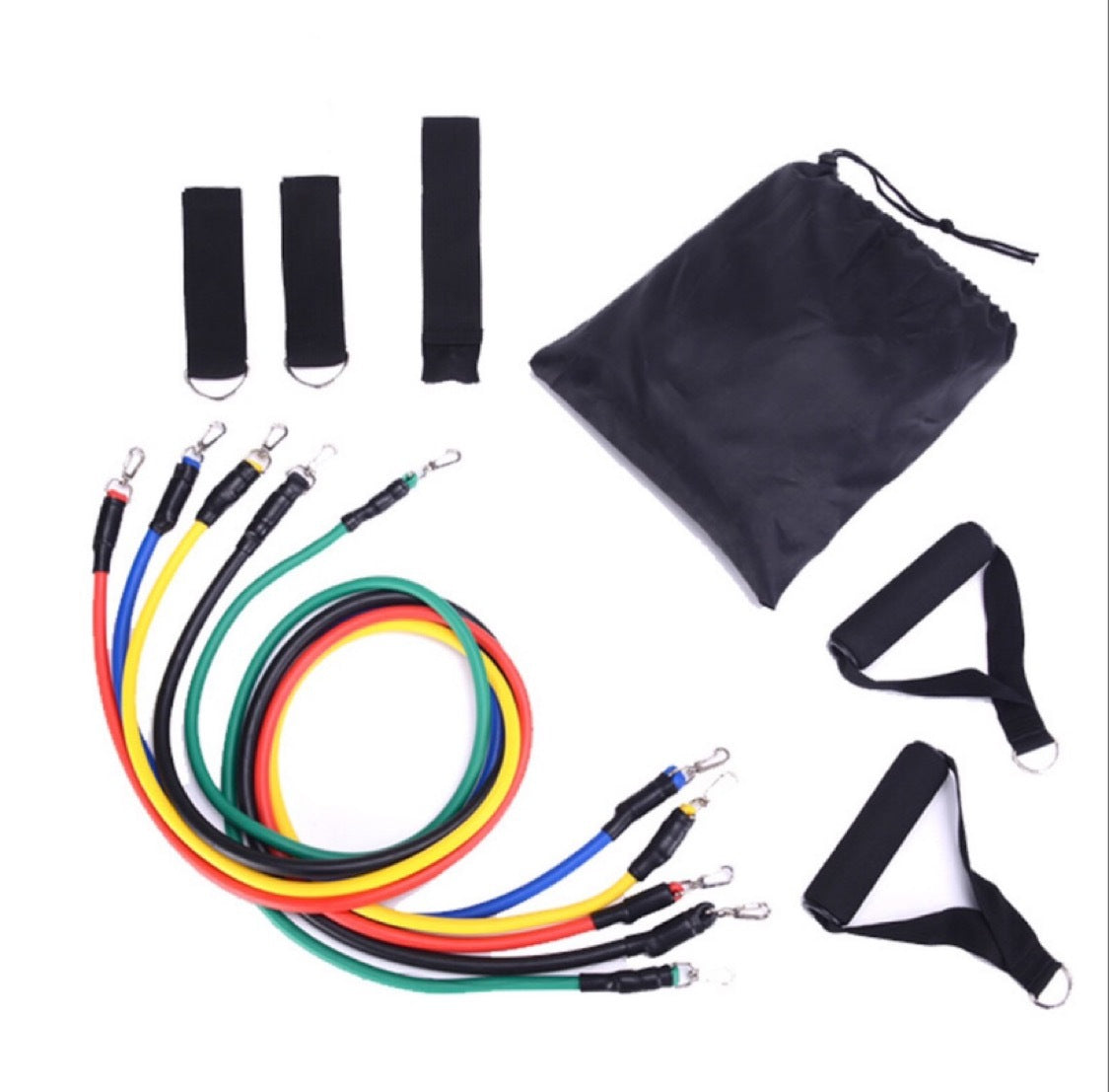 Resistance Band Fitness Trainer – Home Workout Rally Tool for Strength & Muscle Training