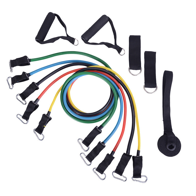Resistance Band Fitness Trainer – Home Workout Rally Tool for Strength & Muscle Training