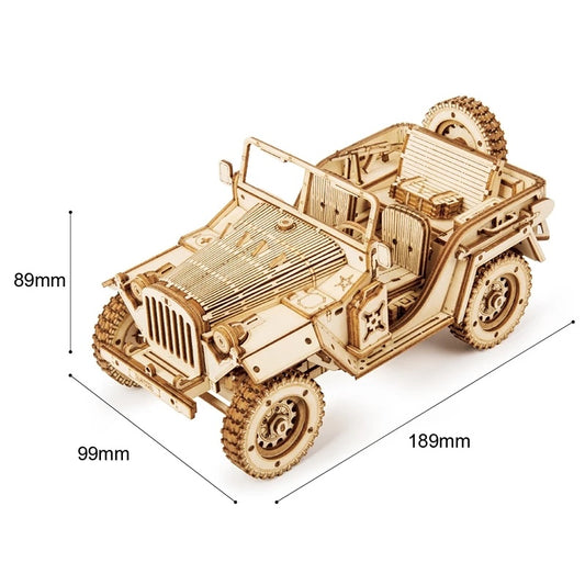 3D Wooden Puzzle Model Kit – DIY Mechanical Toy for Kids & Adults, Educational Brain Teaser Gift
