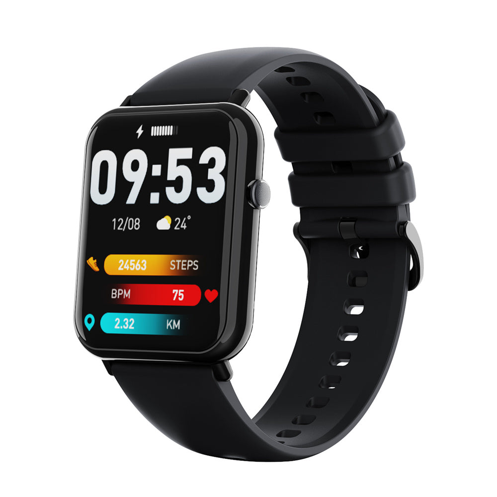 Smartwatch with Heart Rate, Body Temp, Blood Pressure & 25 Sport Modes – Long Battery & Sleek Design