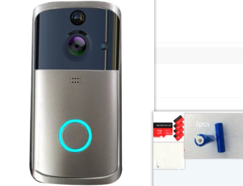 Smart WiFi Video Doorbell Camera – Motion Detection, Two-Way Audio & Night Vision