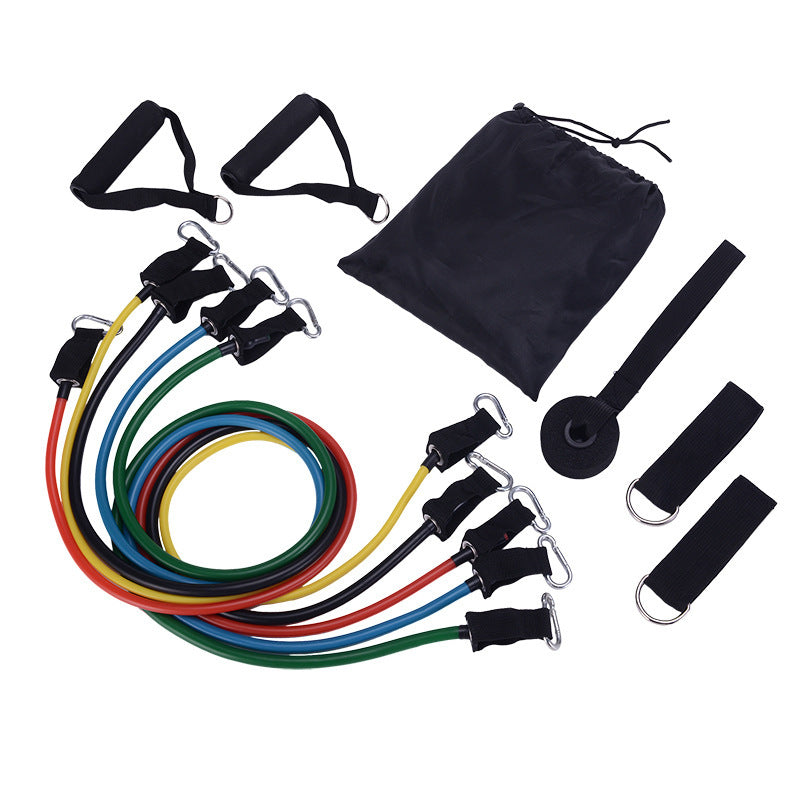 Resistance Band Fitness Trainer – Home Workout Rally Tool for Strength & Muscle Training