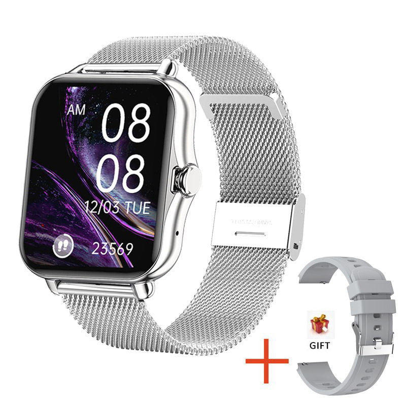 Smartwatch with Bluetooth Calling, Info Reminders & Stylish Design – Fitness & Health Tracker