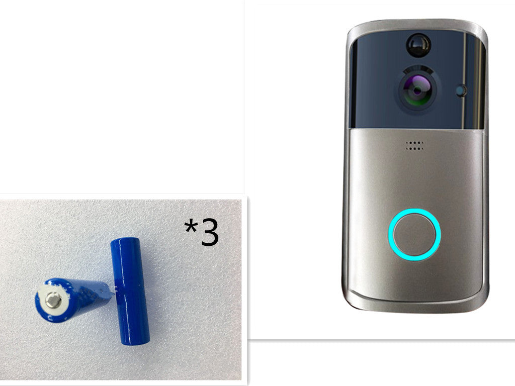 Smart WiFi Video Doorbell Camera – Motion Detection, Two-Way Audio & Night Vision