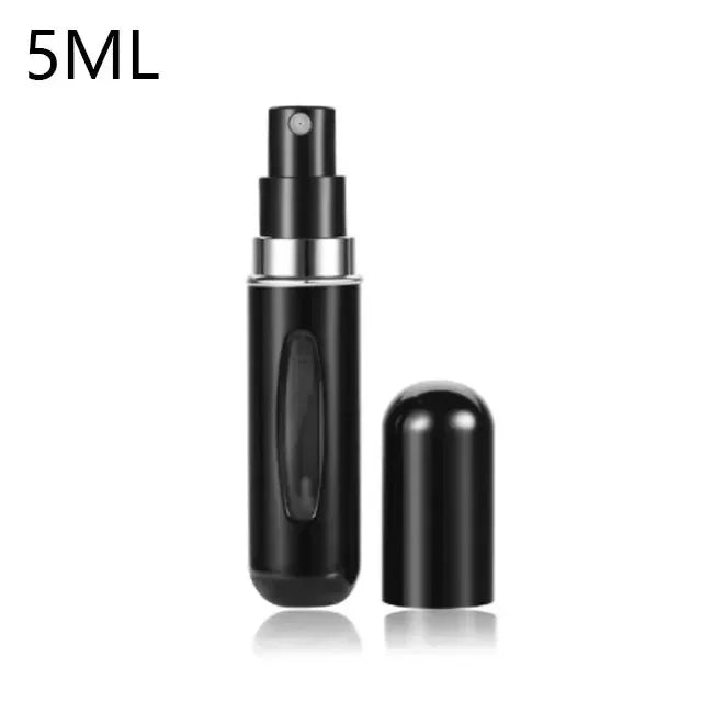 Mini Refillable Perfume Atomizer – 5/8ml Travel Spray Bottle for Fragrance & Cosmetics