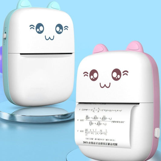 Mini Pocket Thermal Printer – Bluetooth & WiFi Portable Photo & Label Printer for Students & Notes